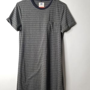 Wild Blue Sadie Robertson Striped Shirt Dress L